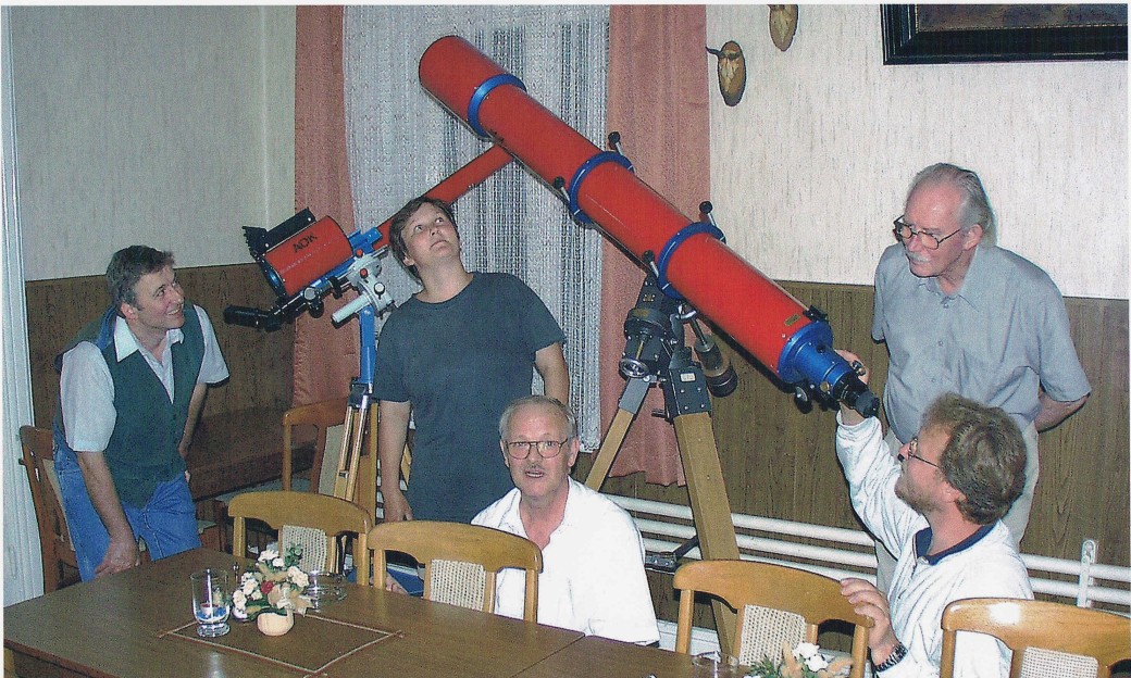 Das erste Teleskop der Sternwarte Tornesch