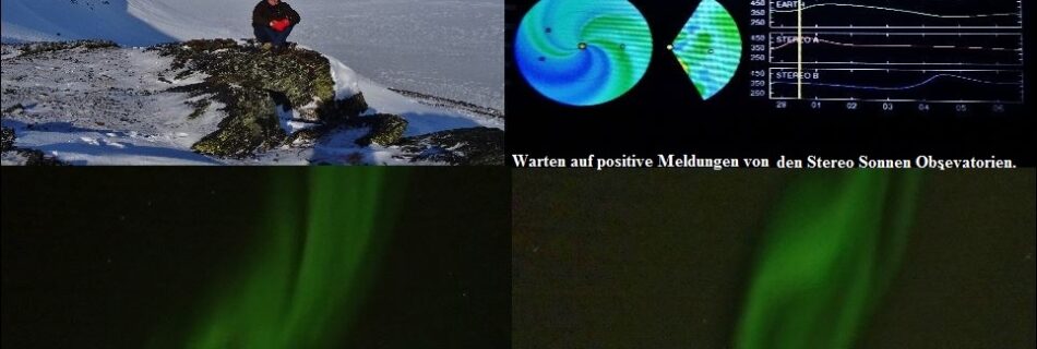 Polarlichter Kiruna (Schweden) 2014